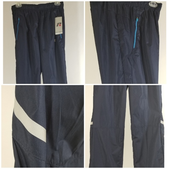 russell track pants mens